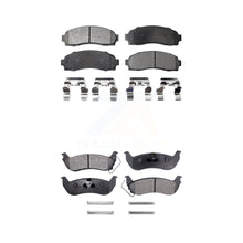 Charger l&#39;image dans la galerie, Front Rear Ceramic Brake Pads Kit For Ford Ranger Mazda B2300 B4000