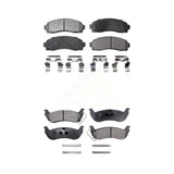 Front Rear Ceramic Brake Pads Kit For Ford Ranger Mazda B2300 B4000