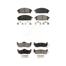 Charger l&#39;image dans la galerie, Front Rear Ceramic Brake Pads Kit For 2004 Nissan Pathfinder