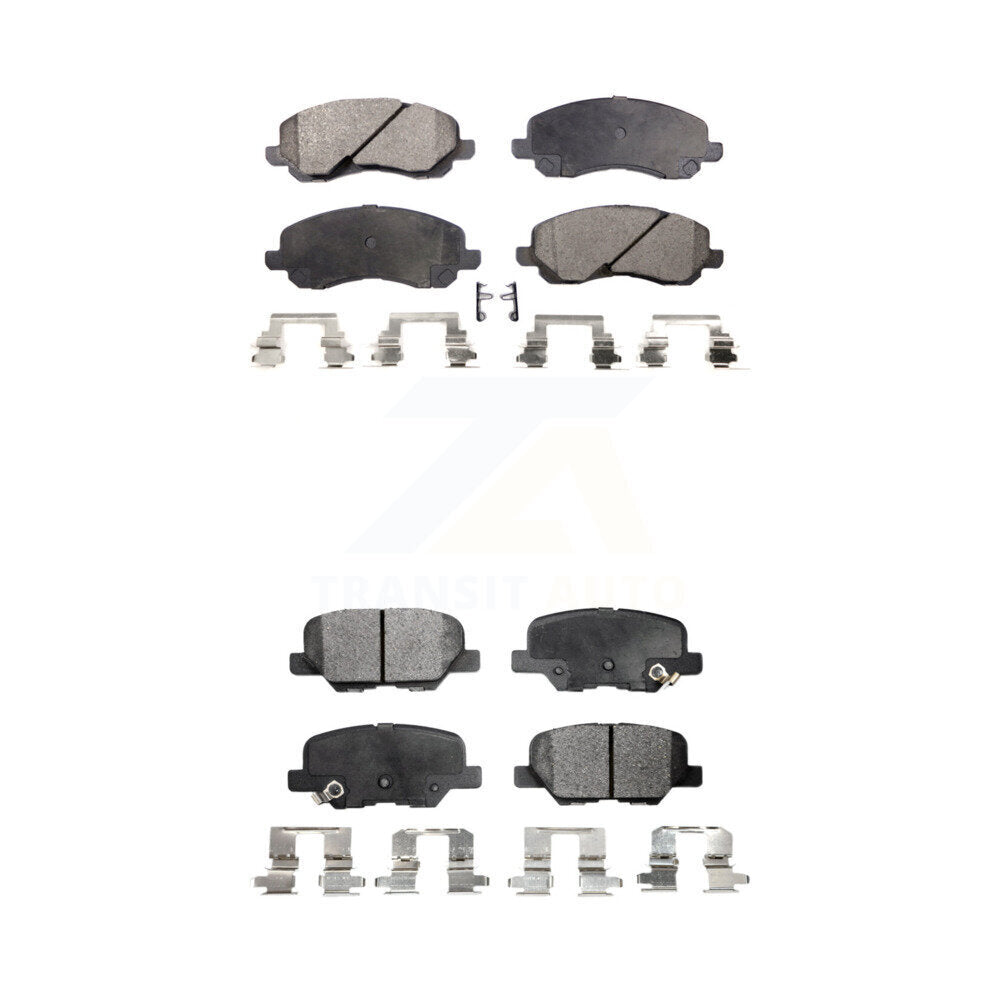 Front Rear Ceramic Brake Pads Kit For Mitsubishi Outlander Sport RVR