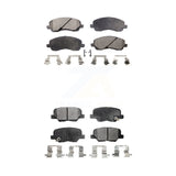 Front Rear Ceramic Brake Pads Kit For Mitsubishi Outlander Sport RVR