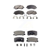 Charger l&#39;image dans la galerie, Front Rear Ceramic Brake Pad Kit For Jeep Patriot Compass Chrysler Dodge Avenger