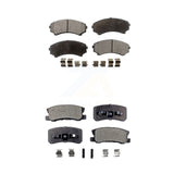 Front Rear Ceramic Brake Pads Kit For Mitsubishi Endeavor Montero