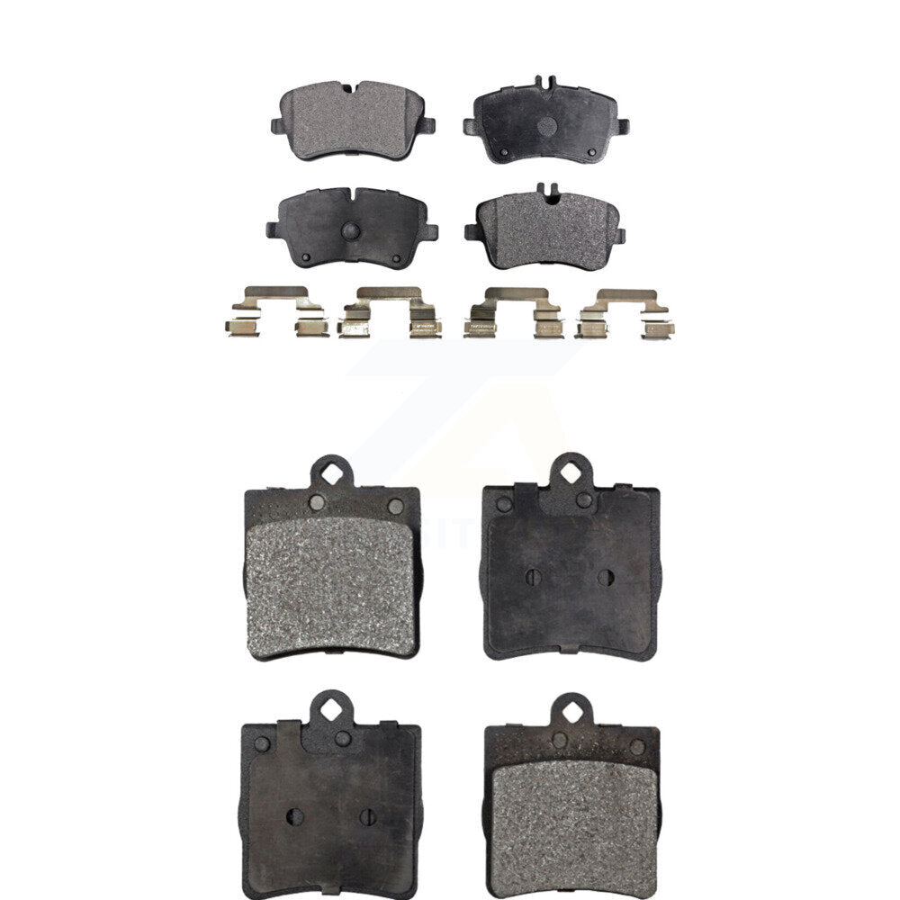 Front Rear Ceramic Brake Pads Kit For Mercedes-Benz C230 C240 SLK280 SLK300