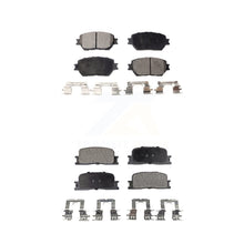 Charger l&#39;image dans la galerie, Front Rear Ceramic Brake Pad Kit For Toyota Camry Vehicles Manufactured In Japan