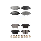 Front Rear Ceramic Brake Pads Kit For 2006-2008 Jaguar X-Type