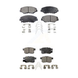 Front Rear Ceramic Brake Pads Kit For Honda Accord