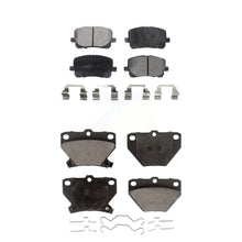 Charger l&#39;image dans la galerie, Front Rear Ceramic Brake Pads Kit For Toyota Corolla Matrix Pontiac Vibe