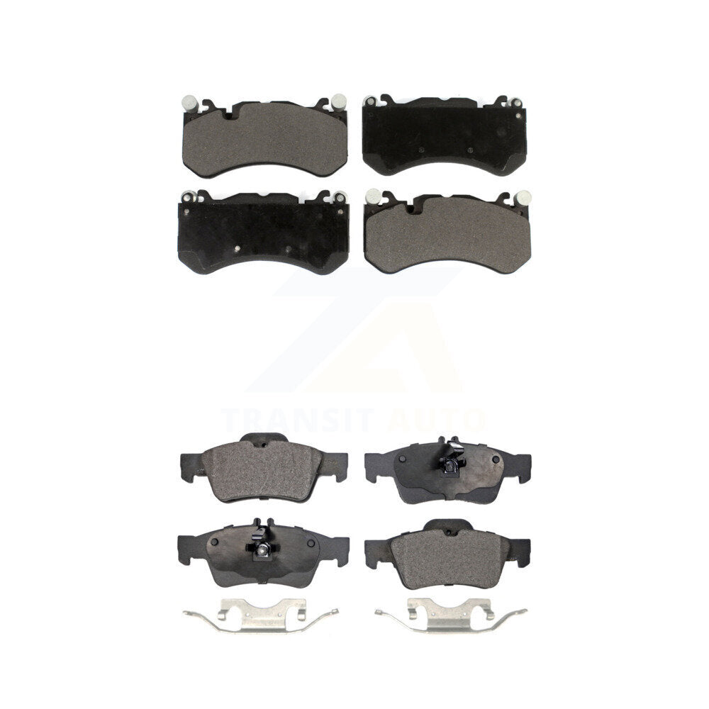 Front Rear Ceramic Brake Pads Kit For 2010-2011 Mercedes-Benz SL65 AMG