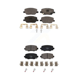 Front Rear Ceramic Brake Pads Kit For Jeep Renegade Fiat 500X