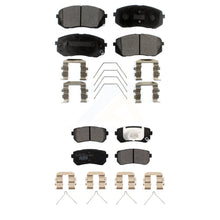 Charger l&#39;image dans la galerie, Front Rear Ceramic Brake Pads Kit For Kia Optima With Manual Parking