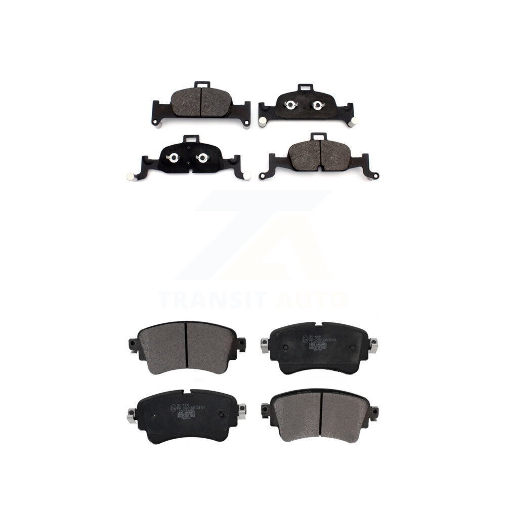 Front Rear Ceramic Brake Pads Kit For Audi Q5 A4 A5 Quattro A6 Sportback allroad