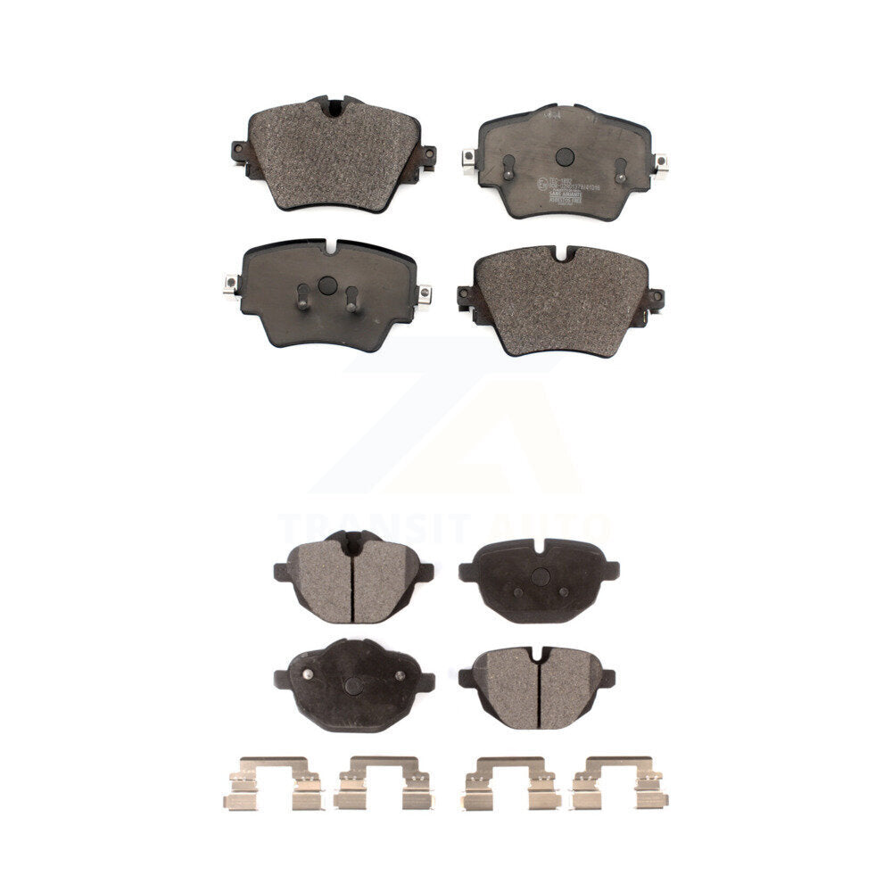 Front Rear Ceramic Brake Pads Kit For BMW X3 X4