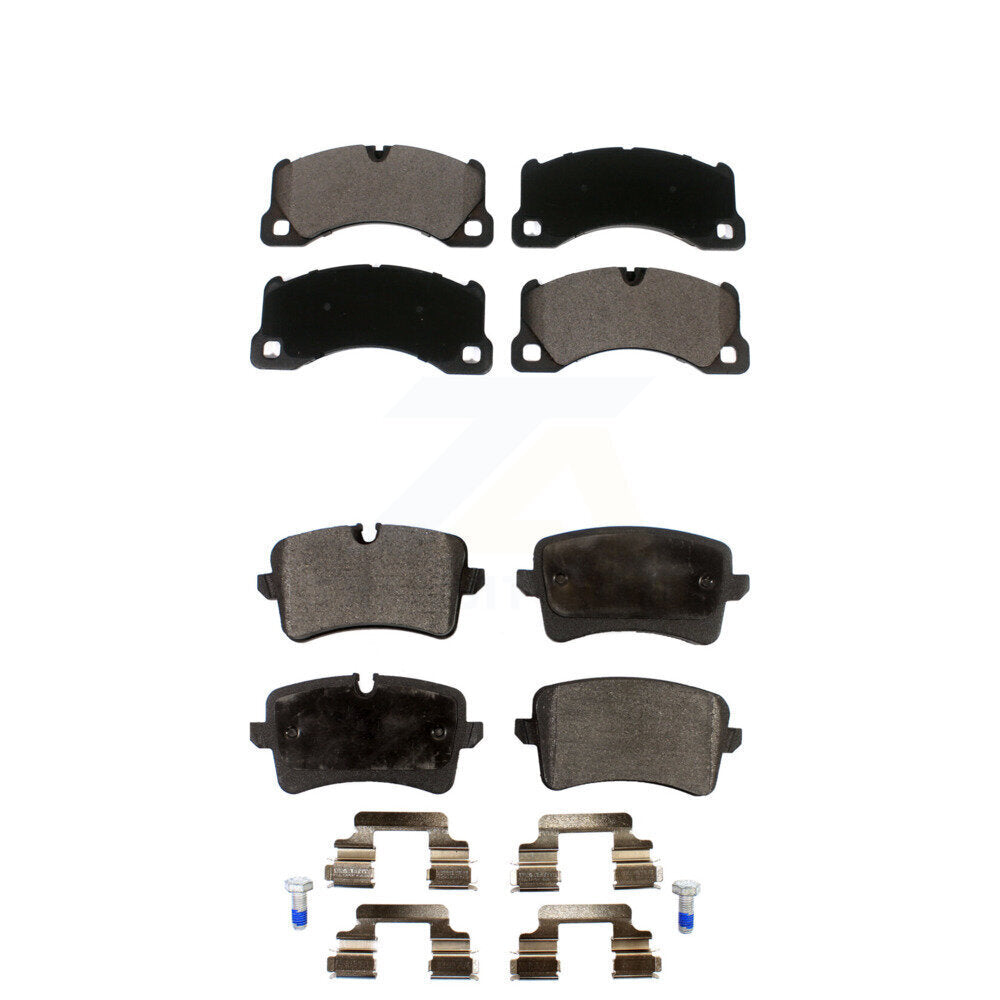 Front Rear Ceramic Brake Pads Kit For Porsche Macan