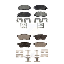 Charger l&#39;image dans la galerie, Front Rear Ceramic Brake Pads Kit For 1992-1993 Acura Integra GS-R