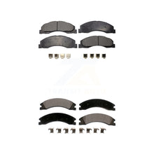 Load image into Gallery viewer, Front Rear Ceramic Brake Pads Kit For Ford E-450 Super Duty