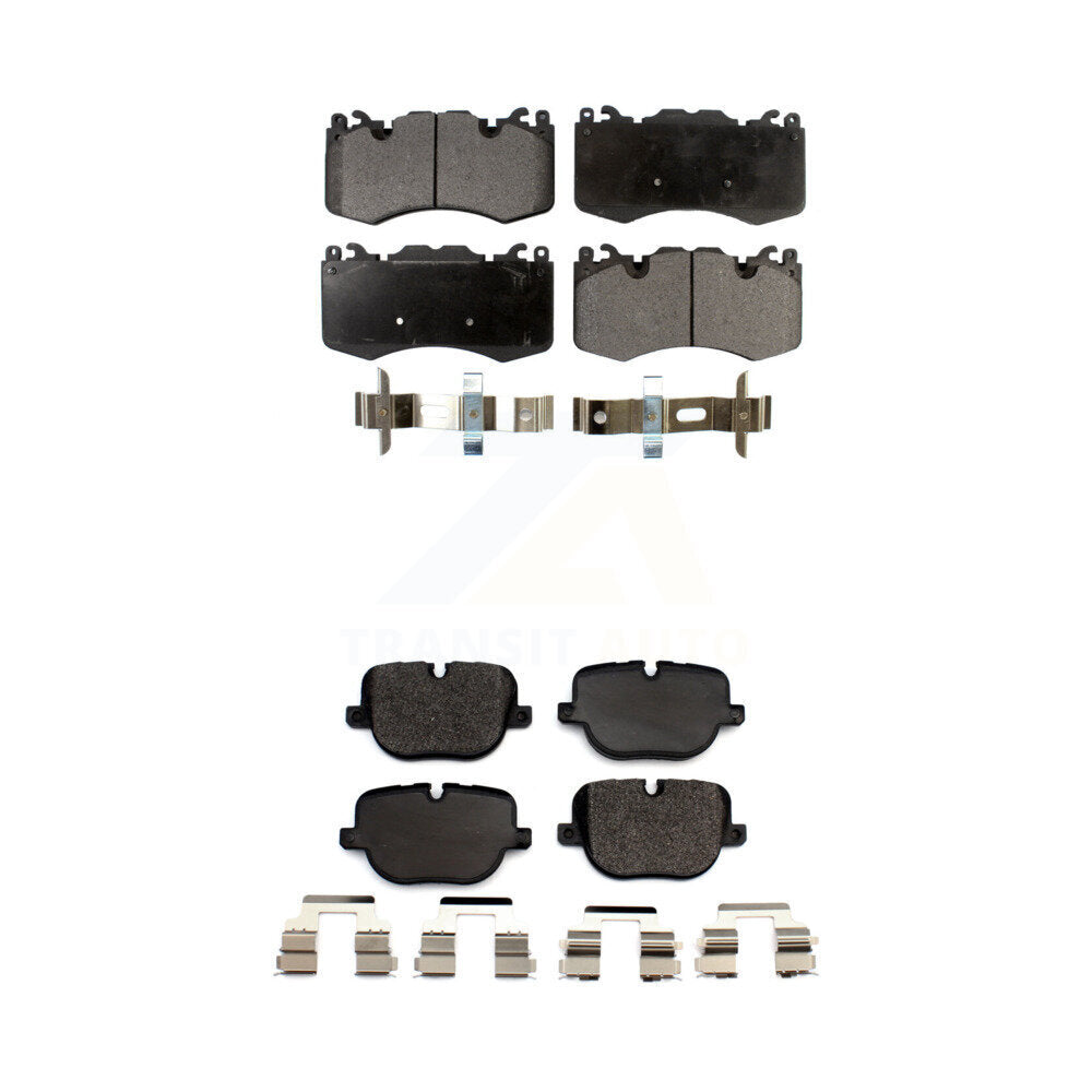 Front Rear Ceramic Brake Pads Kit For Land Rover Range Sport Supercharged