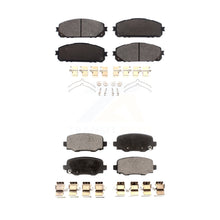 Charger l&#39;image dans la galerie, Front Rear Ceramic Brake Pads Kit For Jeep Cherokee