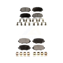 Load image into Gallery viewer, Front Rear Ceramic Brake Pads Kit For Jeep Cherokee With Single Piston Caliper