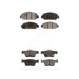 Front Rear Ceramic Brake Pads Kit For Honda Accord