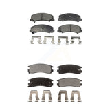 Front Rear Ceramic Brake Pad Kit For Chevrolet Impala Buick LaCrosse Monte Carlo