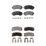 Front Rear Ceramic Brake Pads Kit For Buick Rendezvous Chevrolet Venture Pontiac