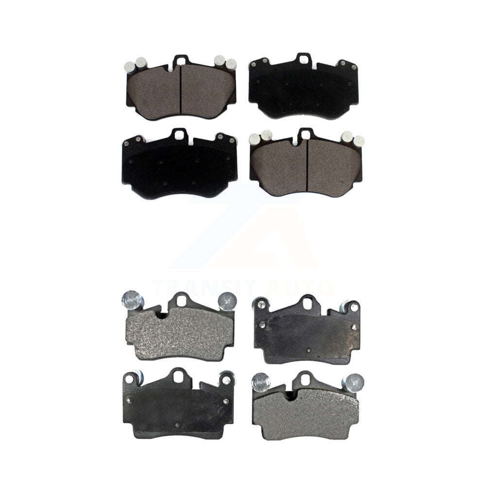 Front Rear Ceramic Brake Pads Kit For Porsche Cayenne With 380mm Diameter Rotor