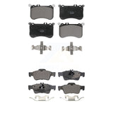 Front Rear Ceramic Brake Pads Kit For Mercedes-Benz CLS550 E550