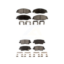 Charger l&#39;image dans la galerie, Front Rear Ceramic Brake Pad Kit For 2014 Cadillac CTS Without Heavy Duty Brakes