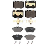 Front Rear Ceramic Brake Pad Kit For 17 Mercedes-Benz E300 Without Sport Package