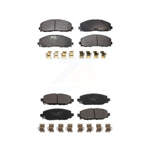 Charger l&#39;image dans la galerie, Front Rear Ceramic Brake Pads Kit For Jeep Wrangler