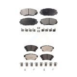 Front Rear Ceramic Brake Pads Kit For Toyota Corolla With Electric Parking