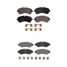 Charger l&#39;image dans la galerie, Front Rear Ceramic Brake Pads Kit For Mercedes-Benz Sprinter 3500 2500 1500