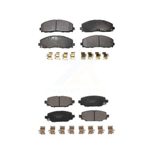 Charger l&#39;image dans la galerie, Front Rear Ceramic Brake Pads Kit For Jeep Wrangler