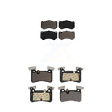 Front Rear Ceramic Brake Pads Kit For Mercedes-Benz C63 AMG S