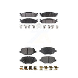 Front Rear Ceramic Brake Pads Kit For Ford Explorer Base With Heavy Duty Brakes