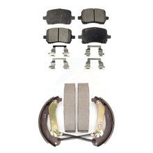 Charger l&#39;image dans la galerie, Front Rear Ceramic Brake Pads And Drum Shoes Kit For Chevrolet Malibu