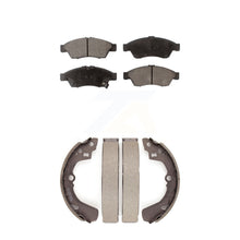 Charger l&#39;image dans la galerie, Front Rear Ceramic Brake Pads And Drum Shoes Kit For 2006-2007 Suzuki Aerio