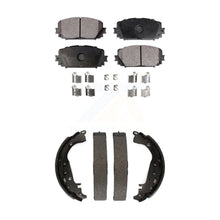 Charger l&#39;image dans la galerie, Front Rear Ceramic Brake Pads And Drum Shoes Kit For Toyota Yaris