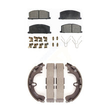 Charger l&#39;image dans la galerie, Front Rear Ceramic Brake Pads &amp; Drum Shoes Kit For Toyota Corolla Geo Prizm Nova