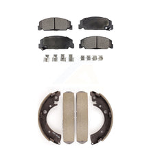 Charger l&#39;image dans la galerie, Front Rear Ceramic Brake Pads And Drum Shoes Kit For Honda Civic Accord