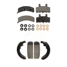 Charger l&#39;image dans la galerie, Front Rear Ceramic Brake Pads Drum Shoes Kit For Chevrolet C1500 K1500 GMC K2500