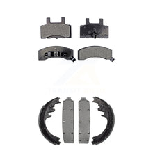 Charger l&#39;image dans la galerie, Front Rear Ceramic Brake Pads &amp; Drum Shoe Kit For Chevrolet Dodge Ram 2500 K2500