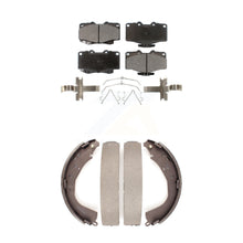 Charger l&#39;image dans la galerie, Front Rear Ceramic Brake Pads And Drum Shoes Kit For Toyota Tacoma 4Runner