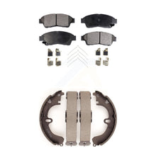 Charger l&#39;image dans la galerie, Front Rear Ceramic Brake Pads And Drum Shoes Kit For 1994-1997 Toyota Celica ST