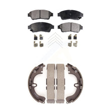 Charger l&#39;image dans la galerie, Front Rear Ceramic Brake Pads And Drum Shoes Kit For Toyota Corolla Geo Prizm