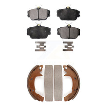 Charger l&#39;image dans la galerie, Front Rear Ceramic Brake Pads And Drum Shoes Kit For Ford Taurus Mercury Sable