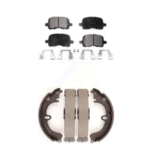 Charger l&#39;image dans la galerie, Front Rear Ceramic Brake Pads And Drum Shoes Kit For Toyota Corolla