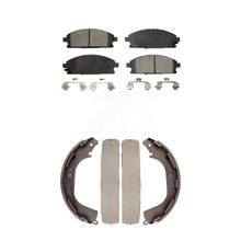 Load image into Gallery viewer, Front Rear Ceramic Brake Pads &amp; Drum Shoe Kit For Nissan Pathfinder Infiniti QX4