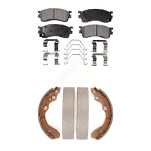 Charger l&#39;image dans la galerie, Front Rear Ceramic Brake Pads And Drum Shoes Kit For Mazda Protege Protege5